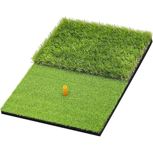 SAPLIZE Foldable Heavy-Duty Golf Hitting Mat, Practice Mat with 10mm EVA Rubber - Picture 7 of 7